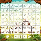 66 Pcs Small Stencils for...