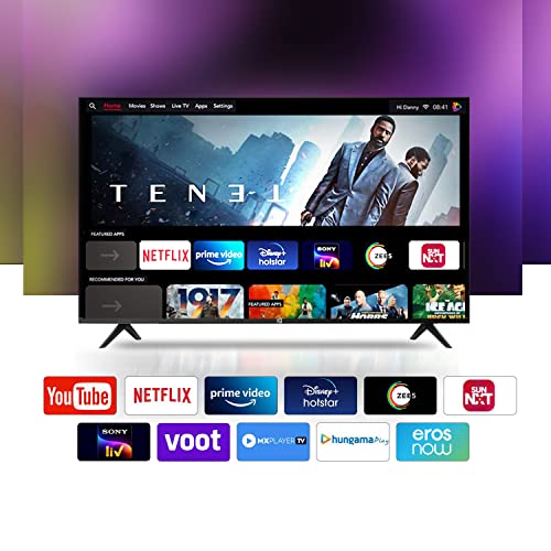 Image of IQ 80 cm (32 inches) Full HD Ready LED Frameless Android Smart TV IQFL32ST (Black)