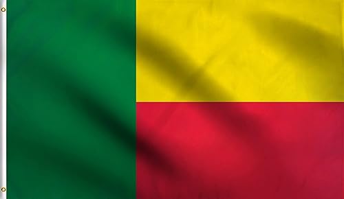 Miniatura 152 de DMSE Bandera de Sierra Leona 3X5 Pies 100% Poliéster Bandera 100D