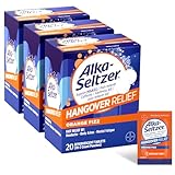 Alka-Seltzer Hangover Relief Tablets, Fast Relief in 15 Mins - 60 Count Bachelorette & Bachelor Party Packs