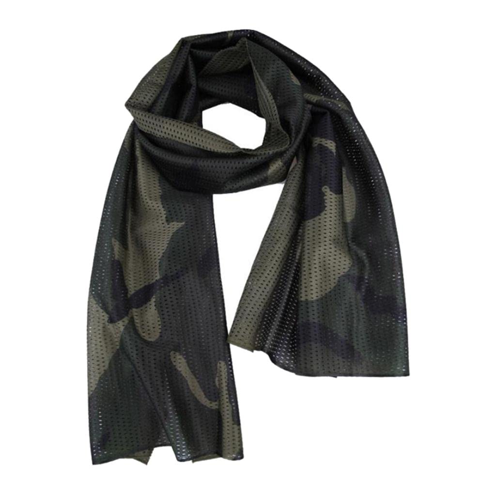 Generic Camouflage Scrim Net Scarf Head Wrap Jungle Camo-image-3