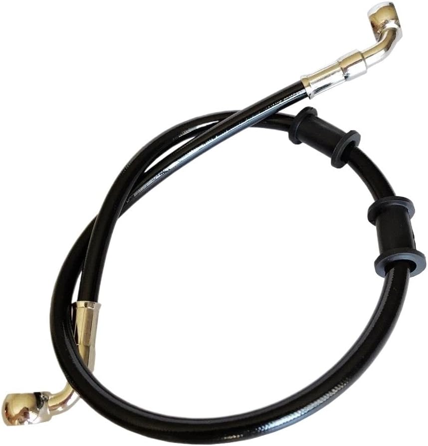 Motorcycle Brake Line M10 90 & 90 Degrees Multicolour Motorcycle Hydraulic Brake Hose Line Cable 400mm - 2200mm Pipe Line Braided Oil Hose Oil Hoses Line Pipe