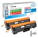 Produktbild [Kein Chip, mit Professionellen Werkzeugen] W1420A 142A Kompatible Tonerpatronen 2 Schwarze für M110w MFP M139 M140 M140w Drucker, Der alte Originalchip kann nicht für H P+ Drucker verwendet werden