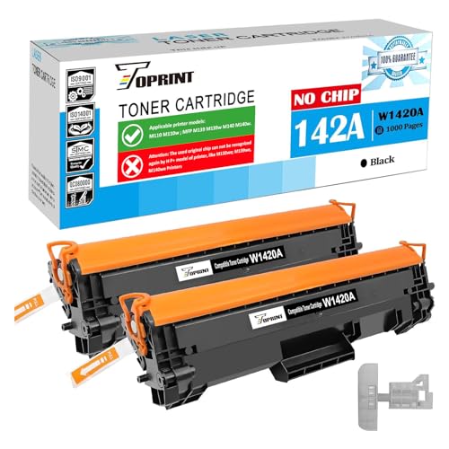 Tóner Sin Chip MYCARTRIDGE 142X W1420X Cartuchos De Tóner Con Chip Compatible Para HP 142A 142X Para HP Laserje M110w M140w M139w (Negro, 1P Repuesto HP 142A 2000 Páginas Tóner Sin Chip MYCARTRIDGE 142X W1420X Cartuchos De Tóner Con Chip Compatible Para HP 142A 142X Para HP Laserje M110w M140w M139w (Negro, 1P Repuesto HP 142A 2000 Páginas