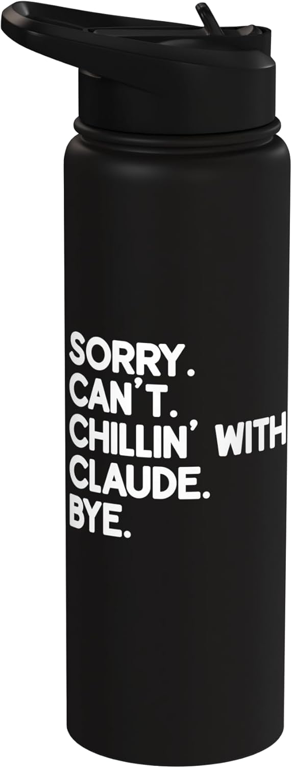CLAUDE First Name Funny Personalized Named Friend Of Stainless Steel Insulated Water Bottle
