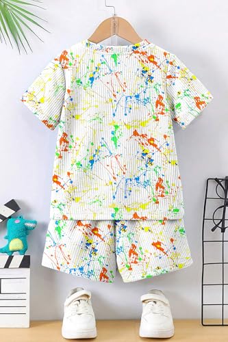 Image of Fashion Dream Boys Cotton Blend Printed Co-ord Set|clothing set for kids|Combo set