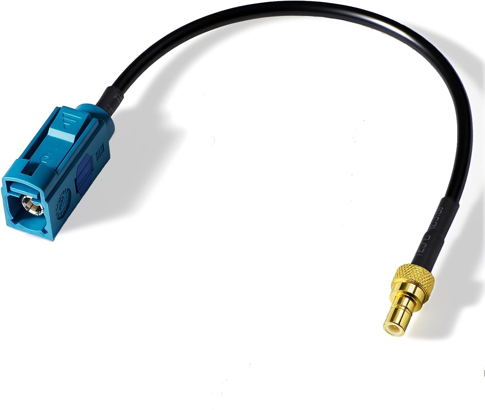 Bingfu Car DAB Radio Antenna Adapter Cable, 15cm Fakra Z Female to SMB Female Coaxial Pigtail Cable Compatible with Car Truck SUV Sirius DAB Radio Stereo Receiver Tuner GPS Antenna Navigation System