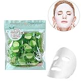 MÚLTIPLE USO: estas máscaras faciales comprimidas son ideales para quienes aman hacer una máscara de bricolaje. Puedes usar aloe, carbón y cualquier otra cosa que ayude a que tu piel brille.