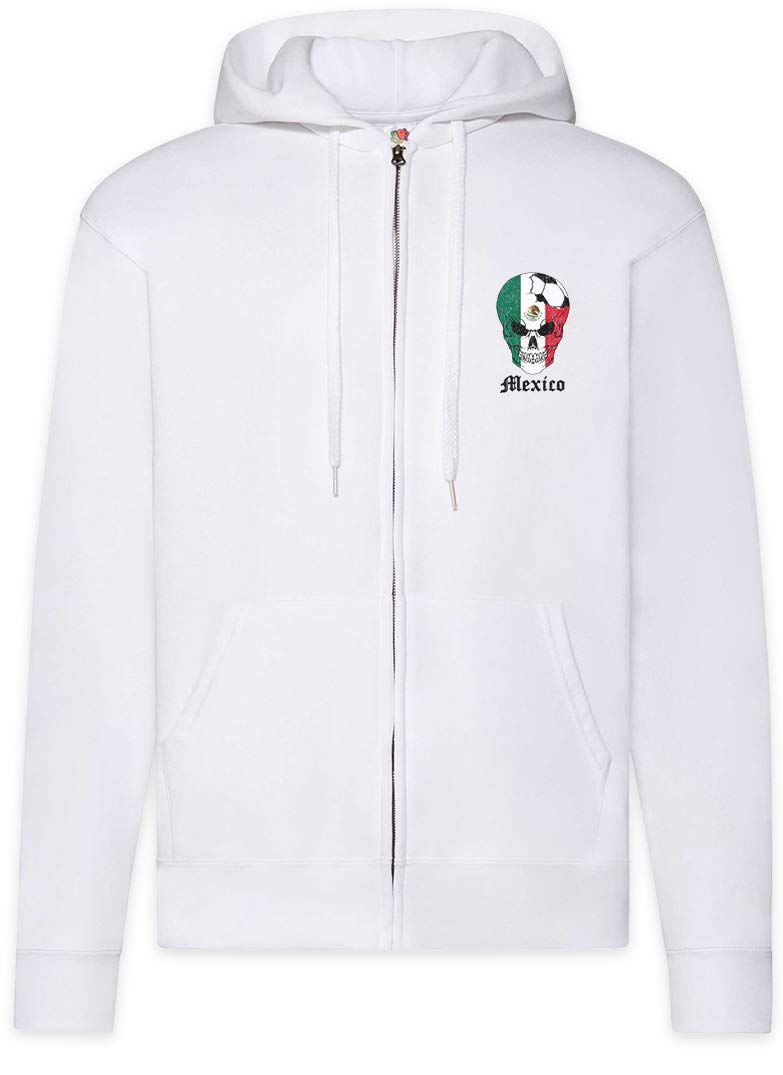 Sweat Capuche Mexico Football Comet avec Fermeture Éclair Robuste - 3