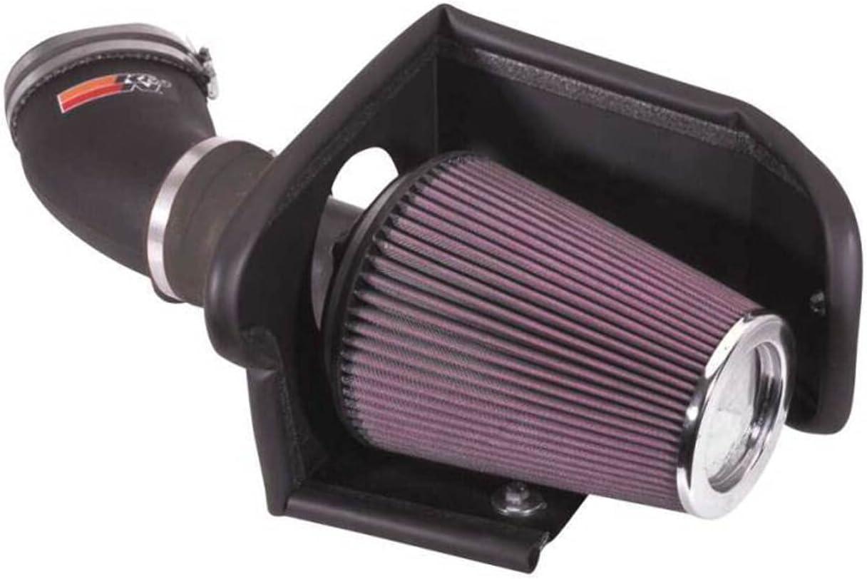 K&N Cold Air Intake System: High-Flow Air-Filter, Increase Performance & Horsepower: Compatible with 1999-2000 FORD F150 Lightning, 57-2548