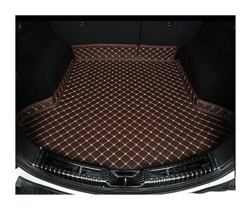Tapis de coffre pour Mazda CX-5 KF 2017-2021 protection arrière marron coffee