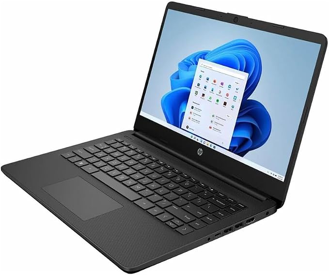 Portátil HP 14 14.0" HD Celeron 8GB 512GB SSD WiFi 6 Webcam Win 11 miniatura 4