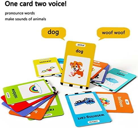 Lapare Audible Learning Toy with Music for Toddler Age 1 2 3 4 5, 520 Sight Words Flash Cards Kindergarten Toy for Boys to Learn Alphabet Number Color Shapes and More — view 2