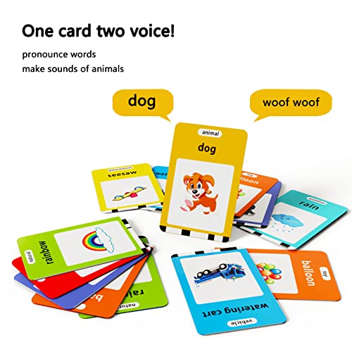 Lapare Audible Learning Toy with Music for Toddler Age 1 2 3 4 5, 520 Sight Words Flash Cards Kindergarten Toy for Boys to Learn Alphabet Number Color Shapes and More by Lapare - Image 3