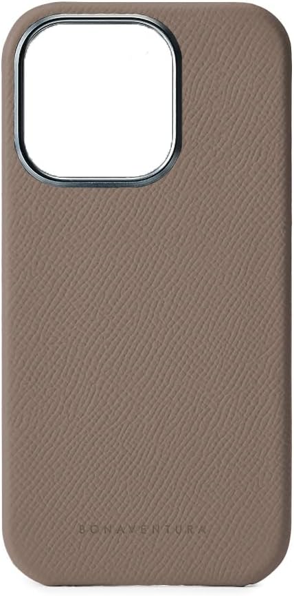 BONAVENTURA Noblessa Back Cover Smartphone Case for iPhone 15 Pro Max [Etoupe] BBCN15PM-ET
