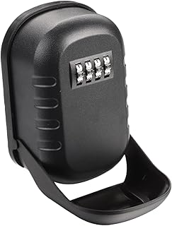 Angoily Box Wall Mounted Key Holder Outdoor Lock Box Car Keychains Key Lock Holder Password Key Box Car Key Case Key Lock Box Wall Mount Spare Key Lock Box Lock Box with Combination Lock