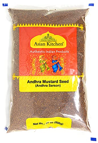 Asian Kitchen Andhra Mustard Seeds (Rai) Whole Spice (Rai Sarson) 28oz (800g) All Natural ~ Gluten Friendly | NON-GMO | Vegan | Indian Origin image 5