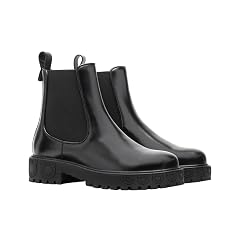 Salvatore Ferragamo Varsi Womens Black Leather Slip On Boot