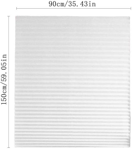 Miniatura 4 de Persianas temporales opacas, sin cordón, con filtro de luz, persianas de tela sin cordones para ventanas, paquete de persianas de tela plisada,