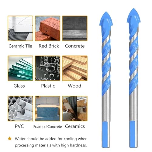 Foret en carbure 4mm de centrage pour installation de salle de bain