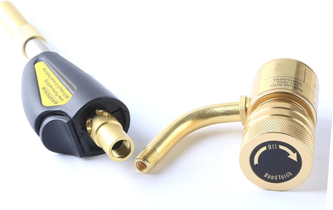 Portable Ignition Welding Torch Micro Gas Welding Soldering Kit Copper Nozzle High Temp Hvac Repair Tool
