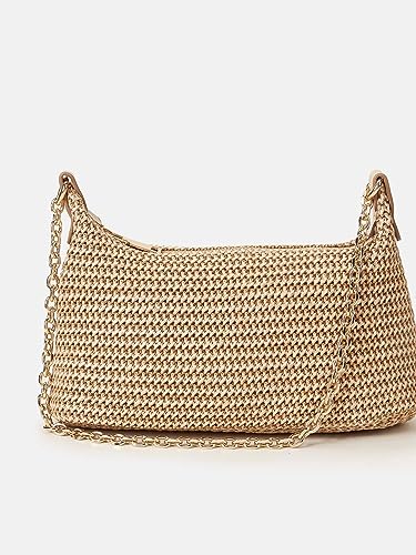 Image of Verdusa Women's Straw Woven Shoulder Bag Tote Handbag Summer Beach Purse Vacation Bags