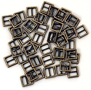 ミニ日型角カン(コキカン) 4mm アンティークゴールド 50個セット