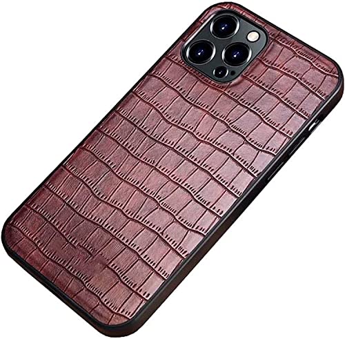 Coque iPhone 12 Pro antichoc marron pour éviter les rayures de l'écran