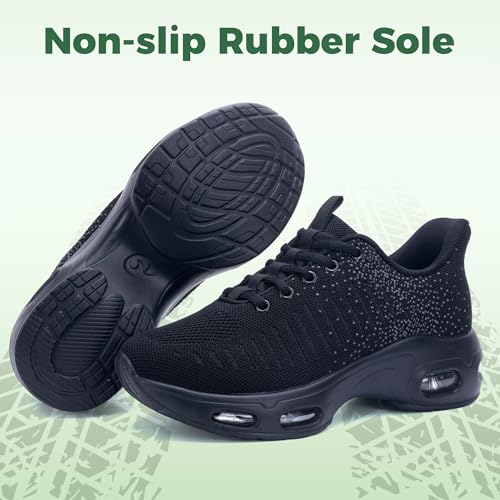 Image of Women's Sneakers Slip on Walking Tennis Shoes Easy to Wear