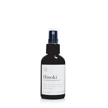 TE + TE Hinoki Atmosphere Mist | One Pure Note | Japanese Hinoki | Room & Linen | Travel 2oz