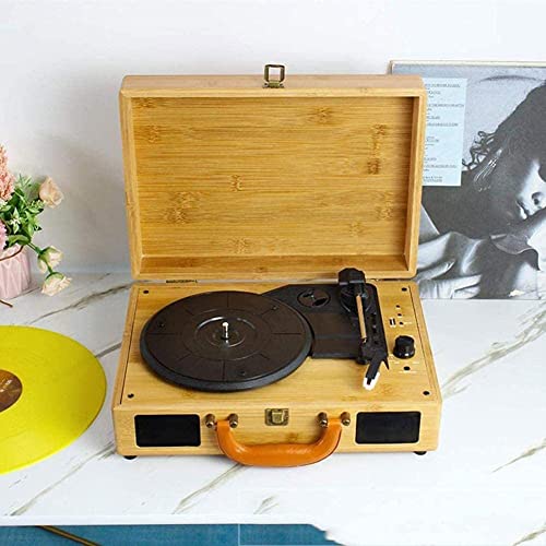 Tourne-Disque, Platine Vinyle de Style Vintage à 3 Vitesses, Tourne-Disque Bluetooth avec Haut-parleurs stéréo intégrés… - Les Beatles, Paul McCartney, John Lennon, RIngo Starr, George Harrison Tourne-Disque, Platine Vinyle de Style Vintage à 3 Vitesses, Tourne-Disque Bluetooth avec Haut-parleurs stéréo intégrés… – Image 4