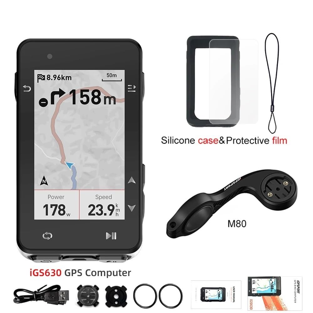 IGS630 komputer rowerowy GPS globalna mapa offline licznik rowerowy IGS 630 obsługa elektroniczna zmiana biegów inteligentny trener