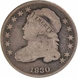 1830 P Bust Dime Uncertified G