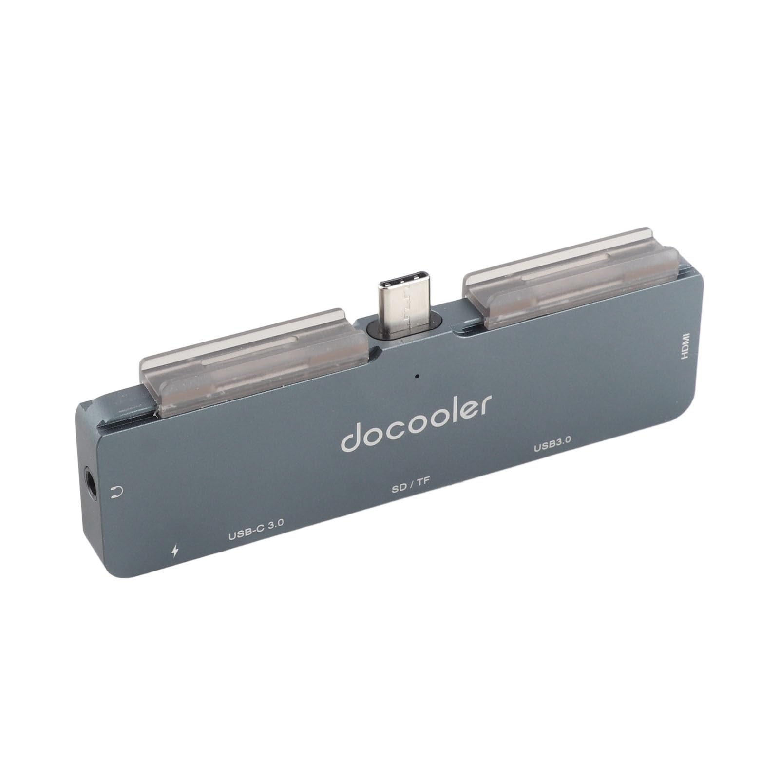 SIXRUN Hub Type-C 7-in-1, USB 3.0 4K Grigio