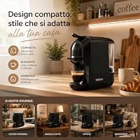 DIGIQUEST COFFY Multi-Komponenten-Kaffeemaschine | Modul für Lavazza A Modo Mio® Kapseln enthalten | kurzer und langer Kaffee | Leistung 1450 W | 0,6 Liter | 19 Bar | für jeden Geschmack geeignet – Ansicht 4