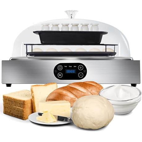 Electric Bread Dough Proofer Machine for Proofing Sourdough Bread Yogurt Chocolate