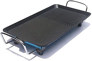 review ZTBXQ Portable Outdoor Barbecue Smoker Accessories 220V Kitchen Electric BBQ Grill Teppanyaki Non-Stick Surface Hot Plate 1500W Adjustable Temperature Incredibly
