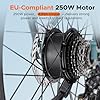 ENGWE Velo Electrique-avec Application et Batterie 36 V 13 Ah, Capteur de Couple et Frein à Huile Hydraulique, Pneus 27,5" x 1,75", Moteur 250 W et 25 km/h, Autonomie jusqu'à 120 km, P275 SE (Gris) #3