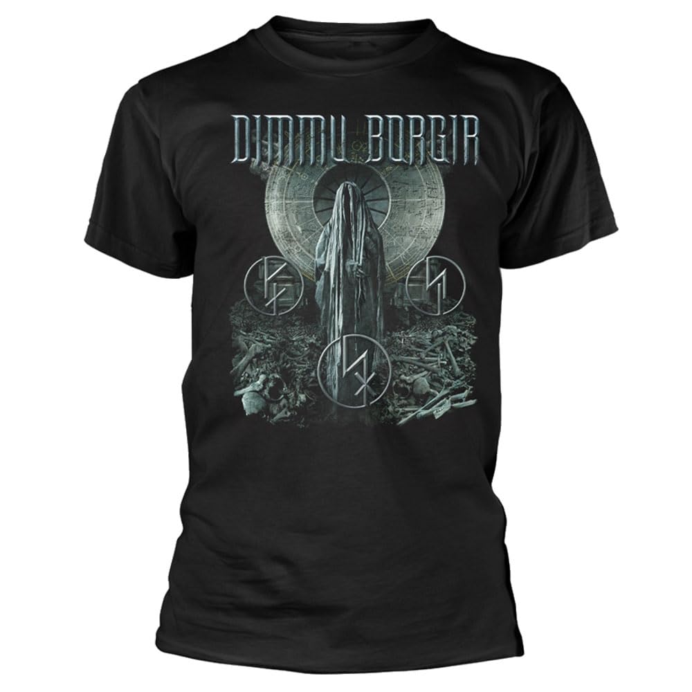 Plastichead Dimmu Borgir Forces of The Northern Night T Shirt L Black
