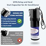 MIFLUS-SPP6-Hard-Start-Kit-for-Air-ConditionerAC-Hard-Start-CapacitorIncreases-Starting-Torque-500-from-4000-BTU-Window-Units-to-120000-BTU-Commercial-Units12-Thru-10-HP