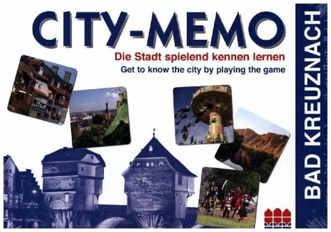 City-Memo Bad Kreuznach: Die Stadt spielend kennen lernen. Get to know the city by playing the game