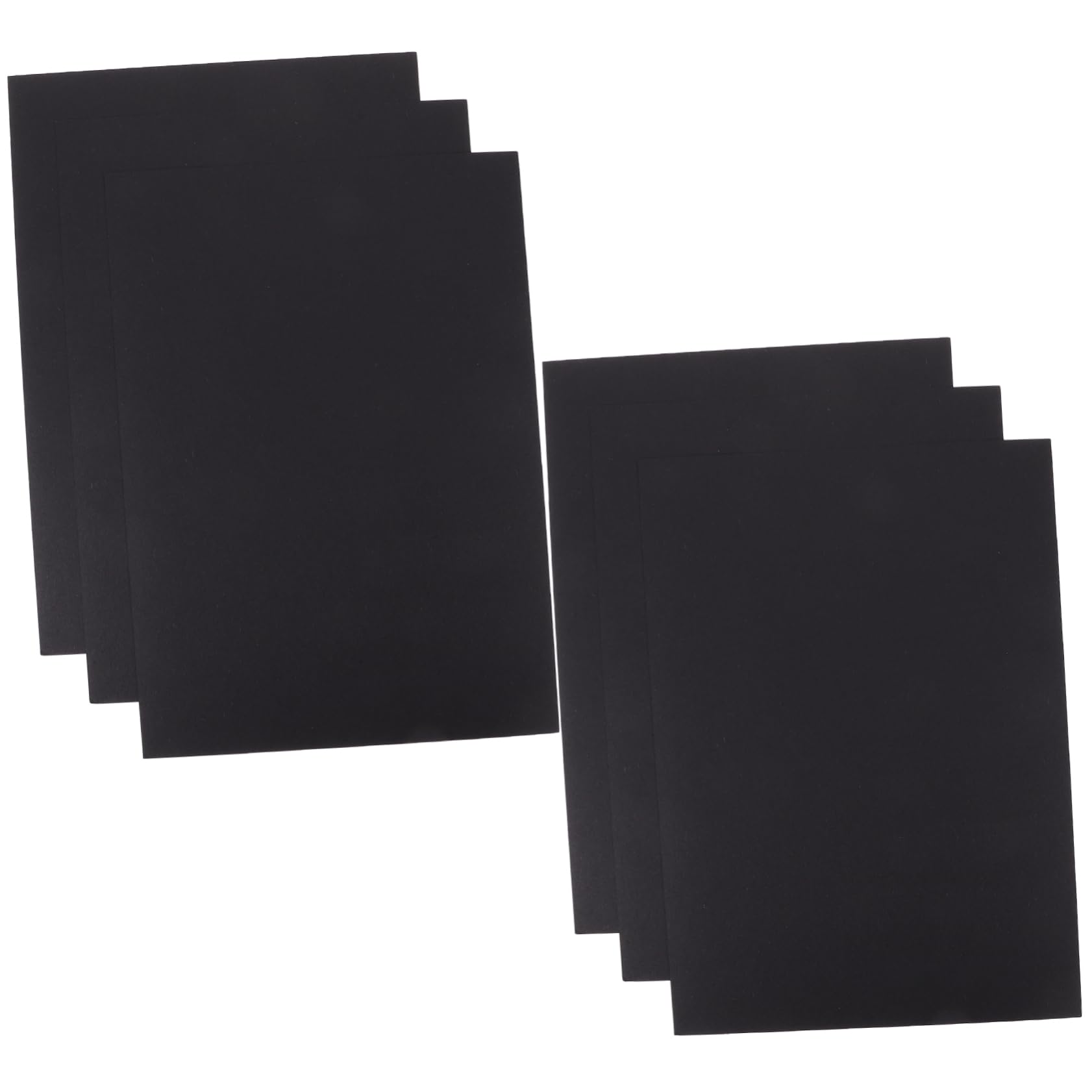 Papier Cartonné D'art Noir 100 Pièces A4 pour Loisirs Créatifs