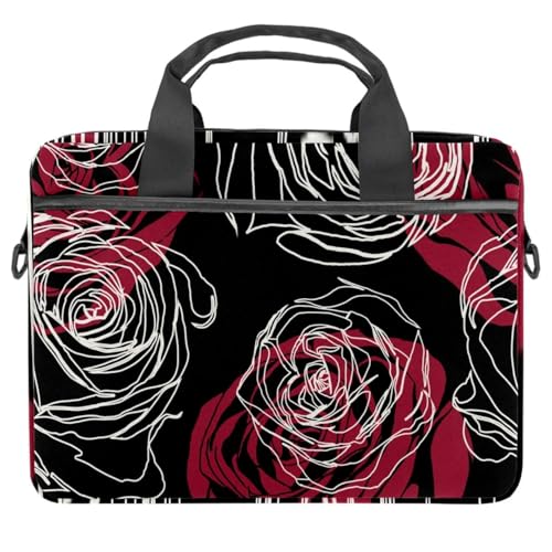 Sac ordinateur portable 13 pouces bandoulière sacoche PC 13.3 14.5 pouces