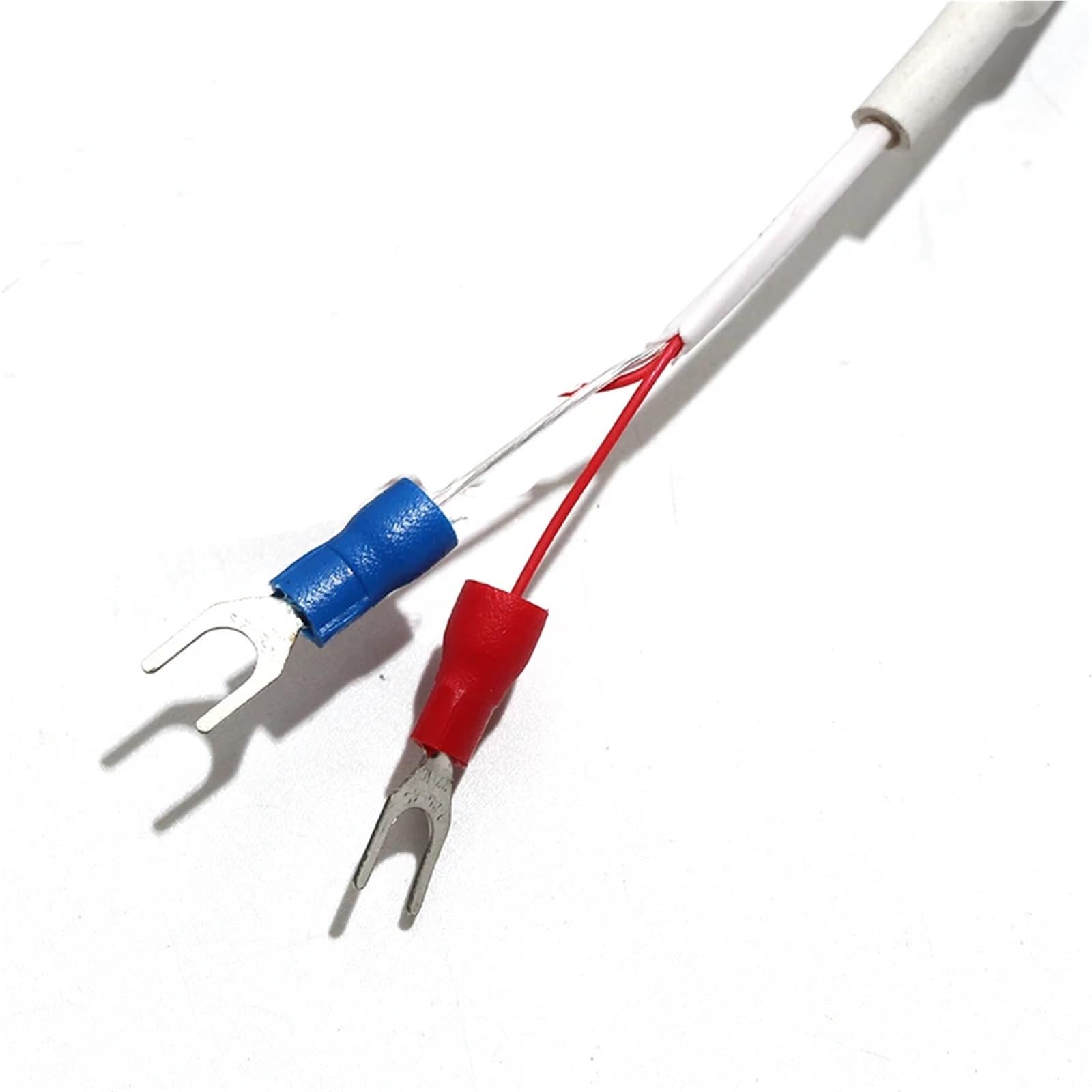 1 unidad de sensor de temperatura de termopar tipo PT100/K con sonda interna de acero inoxidable de 3 x 30 mm, 1 m, 2 m, 3 m, 4 m, 5 m, -50~260 ℃(PT100 4M)