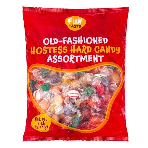 Old Fashioned Hard Candy Assortment, Individually Wrapped - 2 Lb Pack | Peppermint, Strawberry, Cinnamon, Butterscotch, Fruit Flavors - image 7