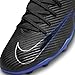 NIKE Mercurial Superfly 9 Club Mens Multi-Ground Soccer Cleats DJ5961-040 (Black/Chrome-Hype), Size 11