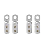 4X Wire Coupler Terminal Butt Connector 4GA AWG Gauge Joiner Barrel Screw