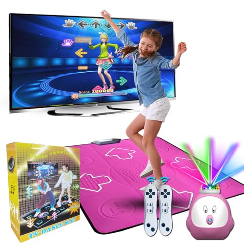 P-Ink Kids & Adults Dance Mat - Musical AR Game Mat with Camera for Kids, TV Game, Christmas & Birthday Gift for Girls & Boys