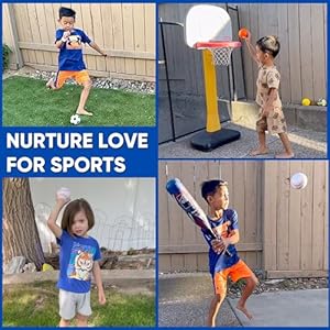 Set Of 6 Mini Sports Foam Balls for Kids, Toddler Ball Toys, Foam Football, Toddler Football, Indoor Baby Soccer, Kids Mini Basketball, Soft Baseball, Volleyball, Small Playground Balls, Baby Ball Toy Set Of 6 Mini Sports Foam Balls for Kids Toddler Ball Toys Foam Football Toddler Football Indoor Baby Soccer Kids Mini Basketball Soft Baseball Volleyball Small Playground Balls Baby Ball Toy