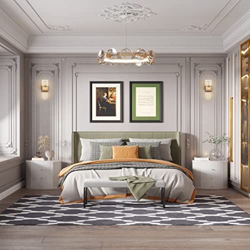 Threebro Wall Sconce Dimmable, 10W Acrylic Decorative Led Wall Light, Modern Arc Hardwired Wall Lamp 3000K Warm Light For Living Room Bedroom Pathway Corridor Stairs Balcony Hotel Lighting-2 Pieces #TOP1